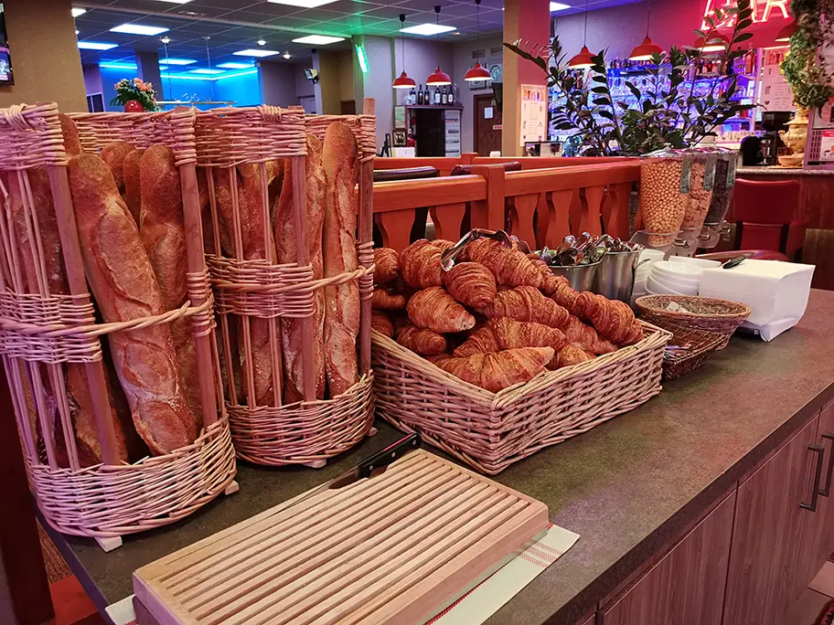 Petit-déjeuner buffet